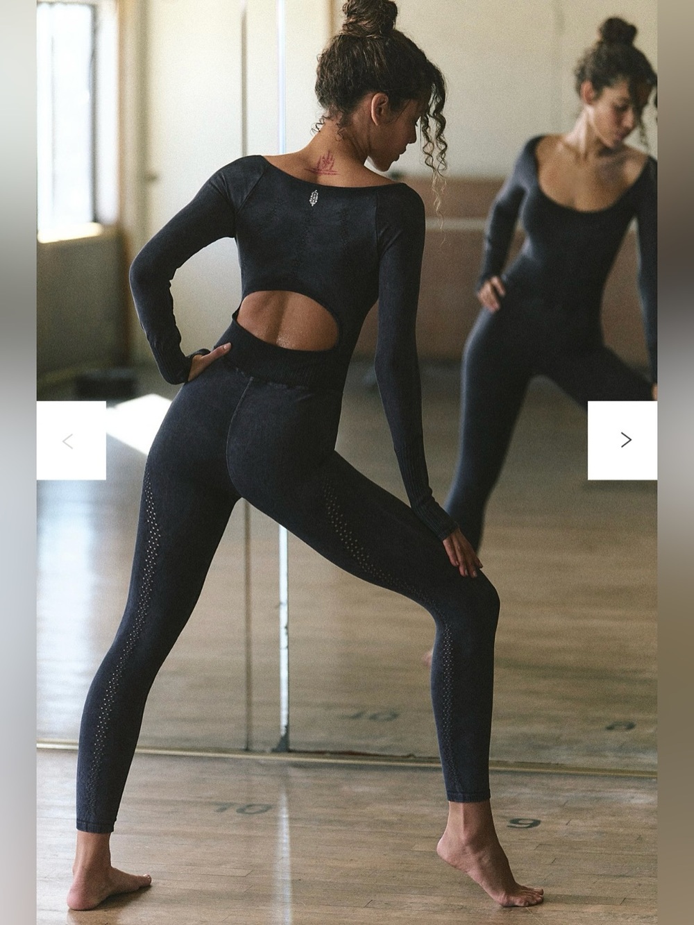 Free People Movement Good Karma Long-Sleeve Onesie